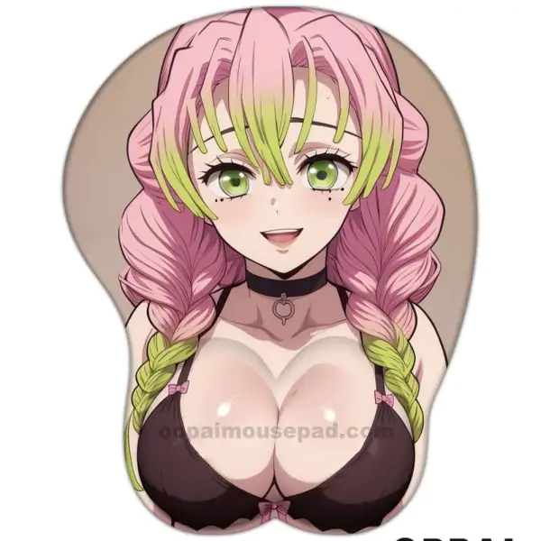 Mitsuri Kanroji Demon Slayer Oppai Mousepad