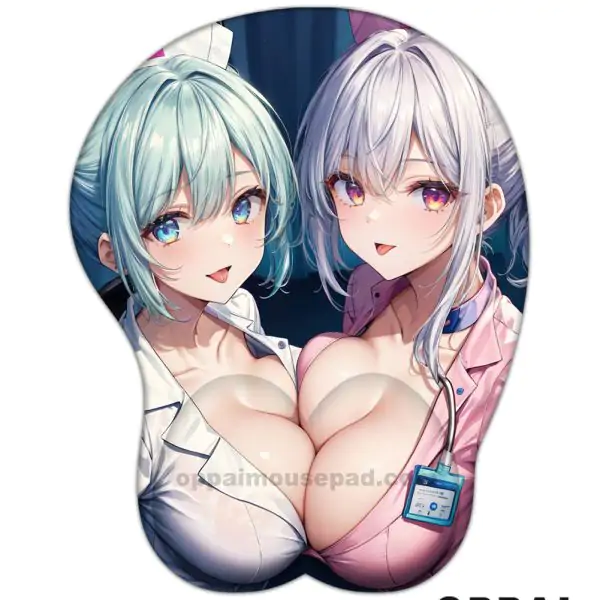 Beautiful Nurse Boob Mouse Pad