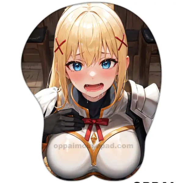 Dustiness KonoSuba Oppai Mousepad