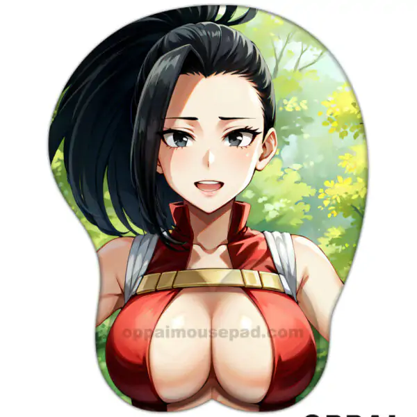 Momo Yaoyorozu My Hero Academia Oppai Mousepad