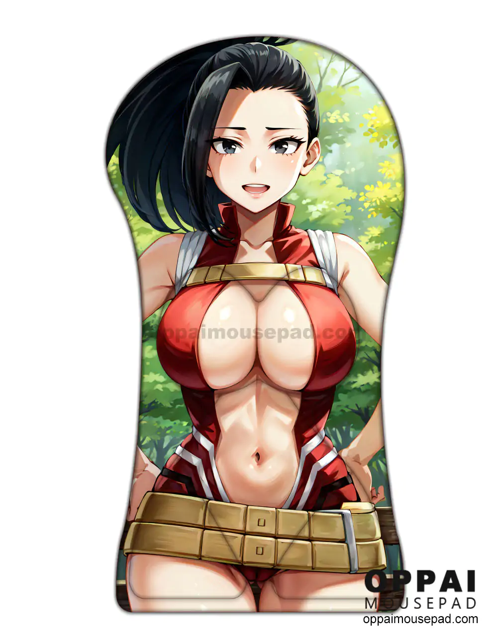 Momo Yaoyorozu Half Body My Hero Academia Oppai Mousepad Giant 3D Mouse Pad