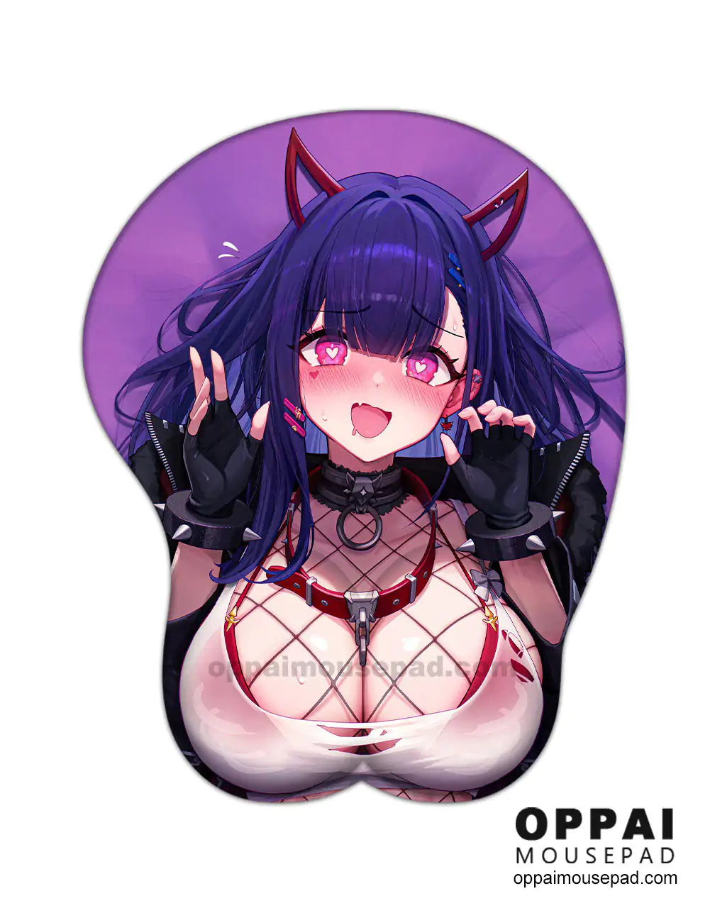 Akuma Nihmune Vtuber Boob Mouse Pad