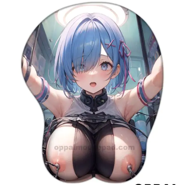 Rem Re Zero Anime Boob Mouse Pad