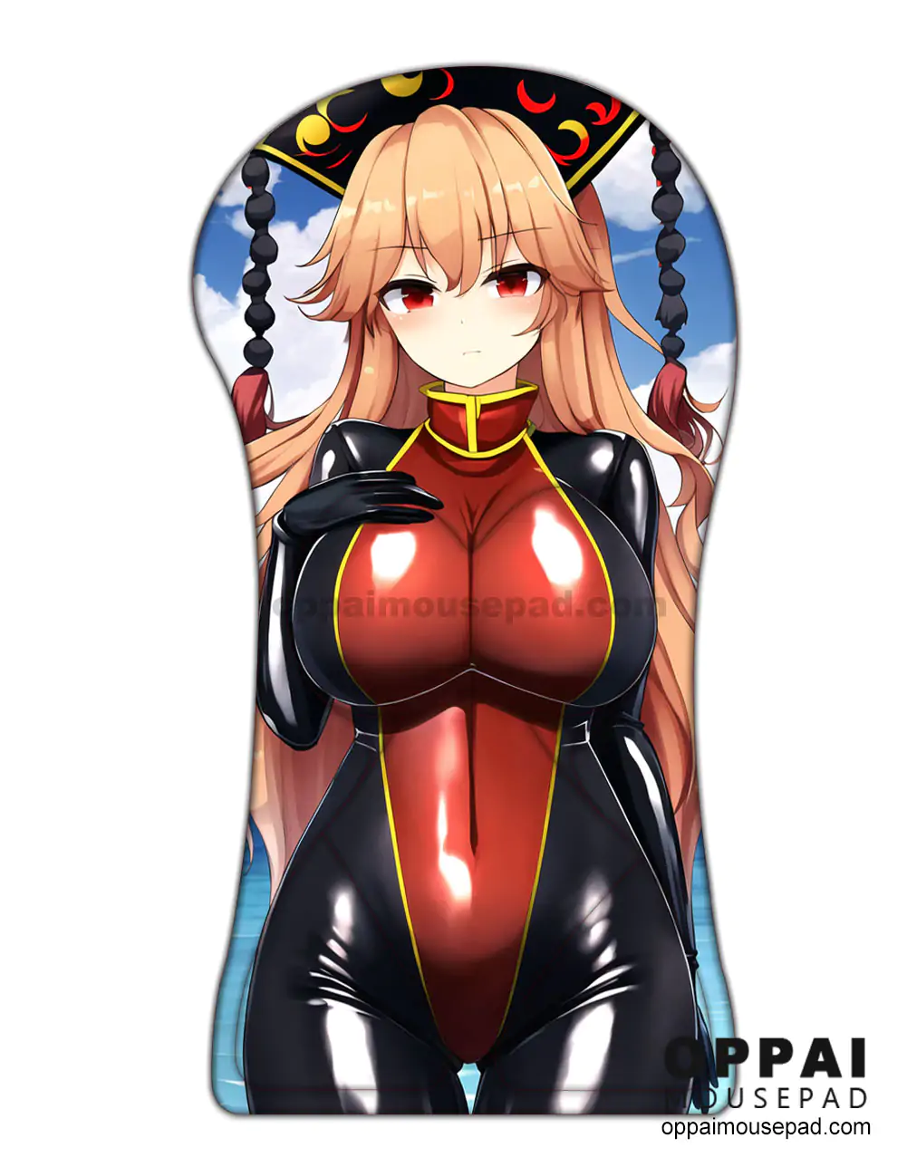 Junko Half Body Touhou Oppai Mousepad Giant 3D Mouse Pad