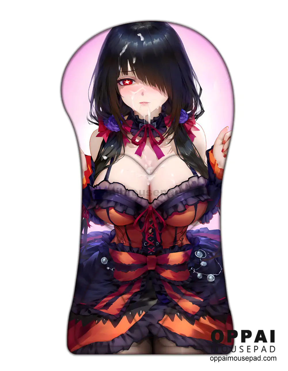 Kurumi Tokisaki Half Body Date A Live Anime 3D Mouse Pad Life Size Oppai Mousepad