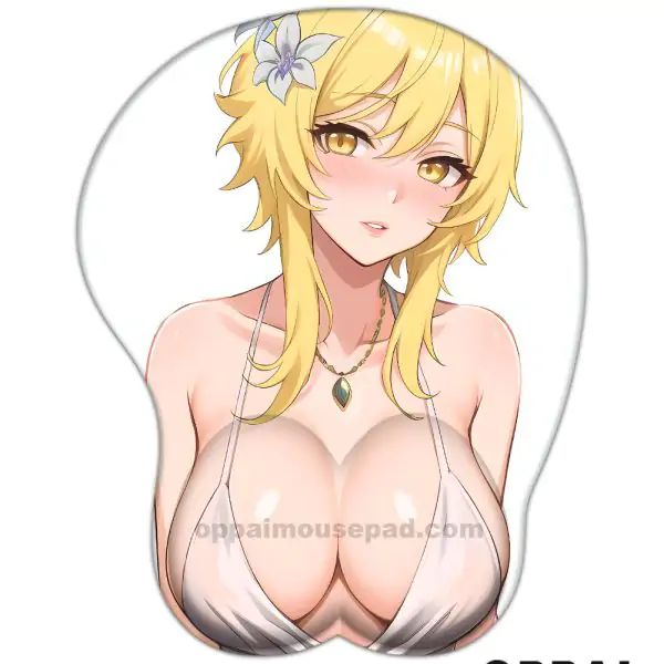 Lumine Genshin Impact Boob Mouse Pad
