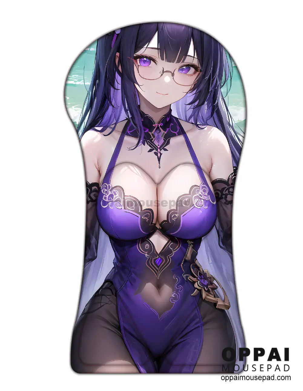 Raiden Mei Half Body Honkai Impact 3rd Boob Mouse Pad Huge Oppai Mousepad