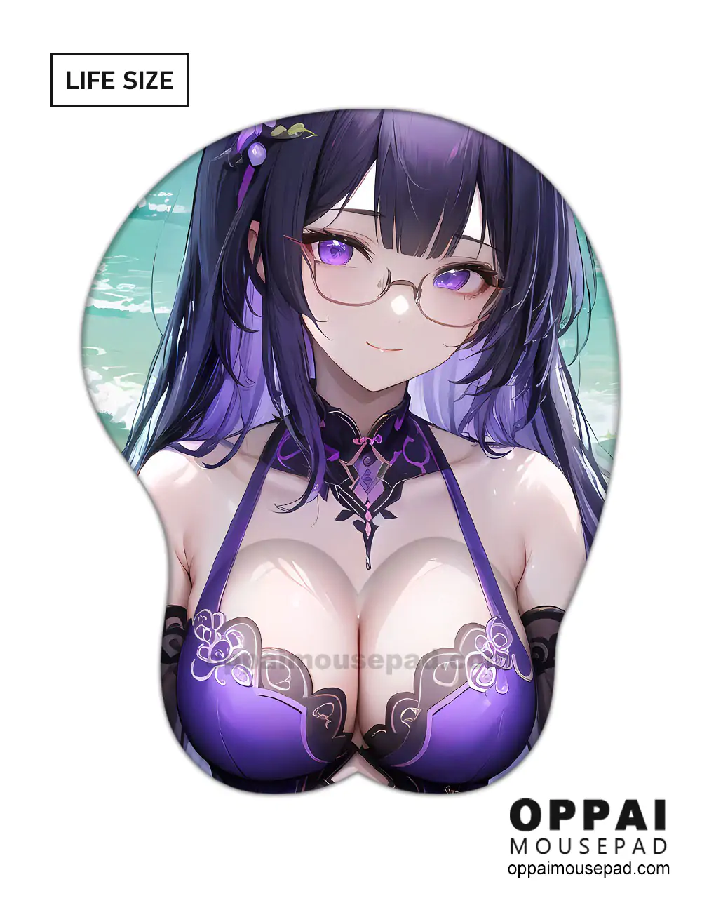 Raiden Mei Honkai Impact 3rd Giant 3D Mouse Pad