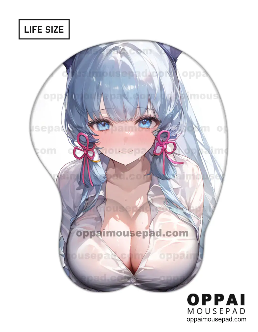 Genshin Impact Kamisato Ayaka Life Size Oppai Mousepad