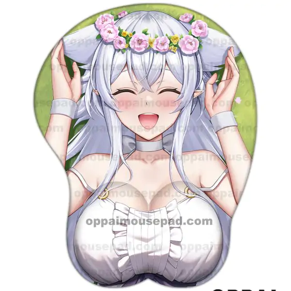 Fenrys Chillin in Another World with Level 2 Super Cheat Powers Anime Boob Mouse Pad