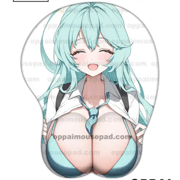 Kuchinashi Yume Blue Archive Life Size Oppai Mousepad