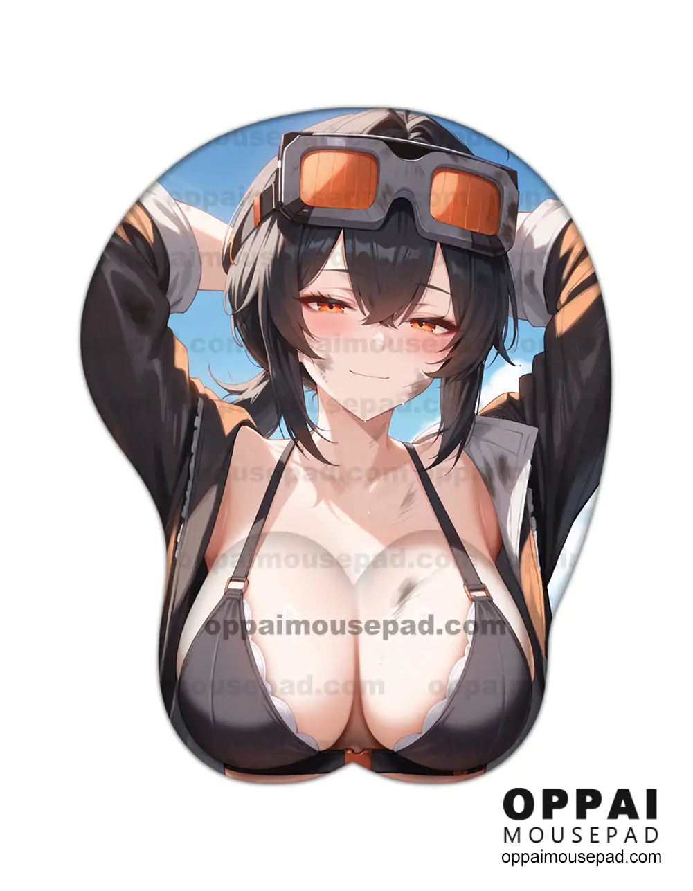 Grace Howard Zenless Zone Zero Oppai Mousepad