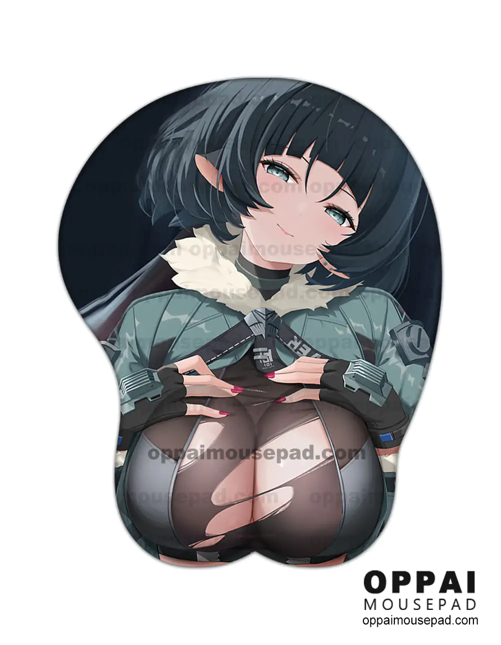 Jane Doe Zenless Zone Zero 3D Mouse Pad