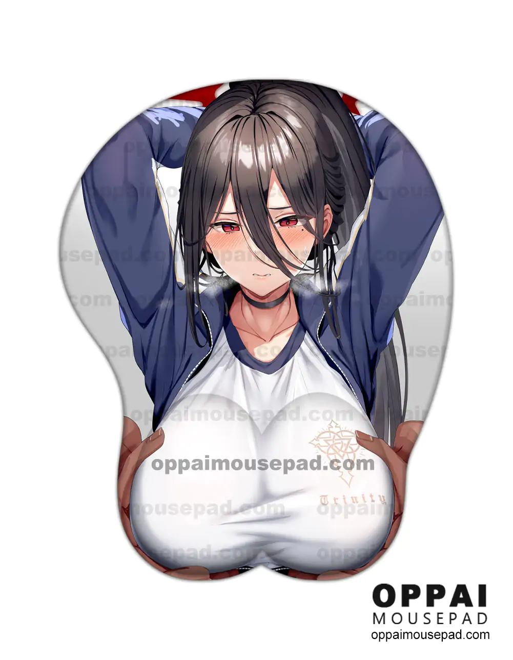 Hanekawa Hasumi Blue Archive Boobie Mousepad