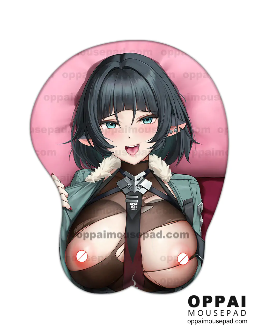 Jane Doe Titty Mousepad Zenless Zone Zero Nsfw Mousepad