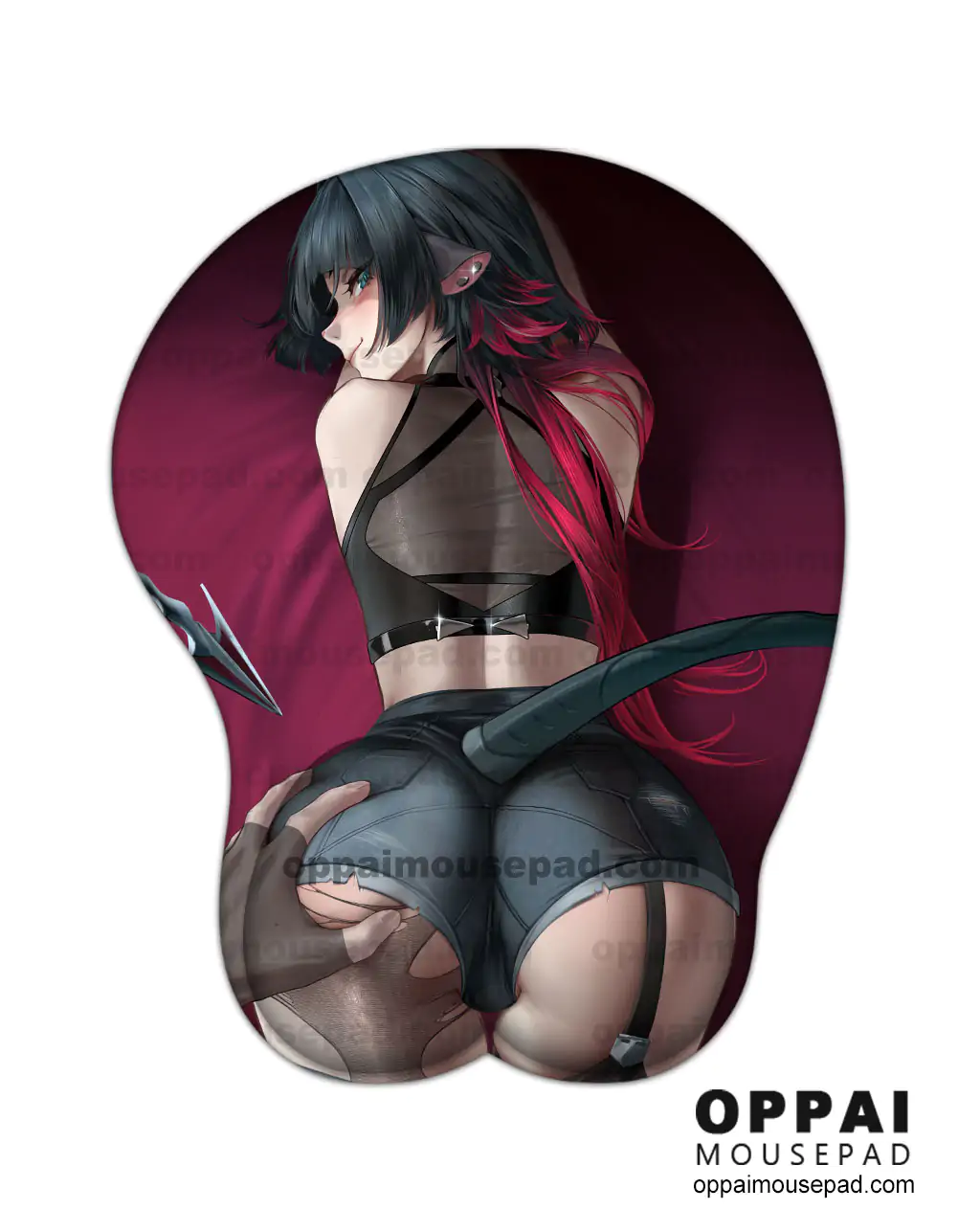 Jane Doe Zenless Zone Zero Mousepad Butt