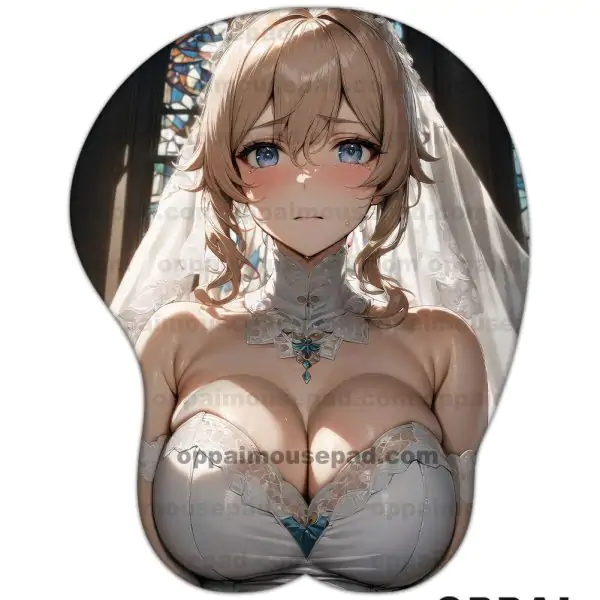 Jean Genshin 3D Mouse Pad