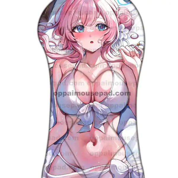 Mizuha Mimori Half Body Blue Archive 3D Mouse Pad | Huge Oppai Mousepad