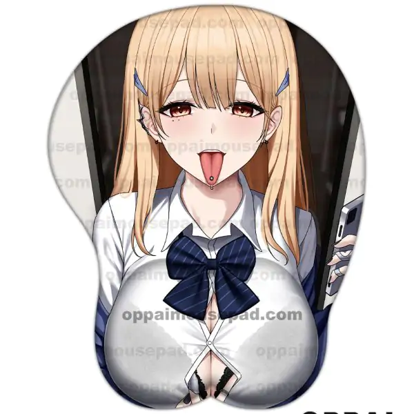 Tia Nikke Boob Mouse Pad