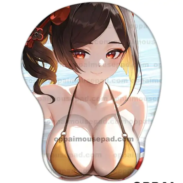 Chiori Genshin Impact Oppai Mousepad
