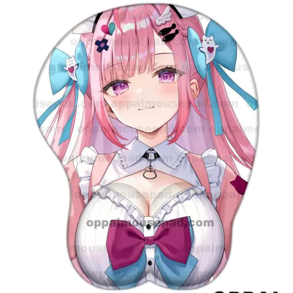 Minato Aqua Hololive 3D Mouse Pad