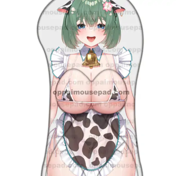 VTuber Half Body 3D Mouse Pad | Life Size Oppai Mousepad
