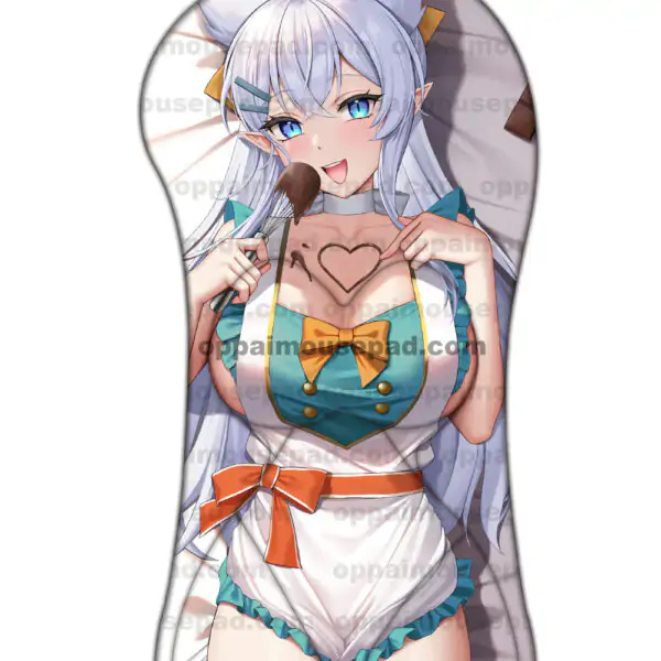 Fenrys Half Body Chillin in Another World with Level 2 Super Cheat Powers | Big Boob Mouse Pad