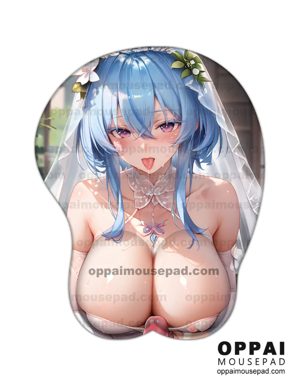 The Shorekeeper Wuthering Waves Mouse Pad Boobs