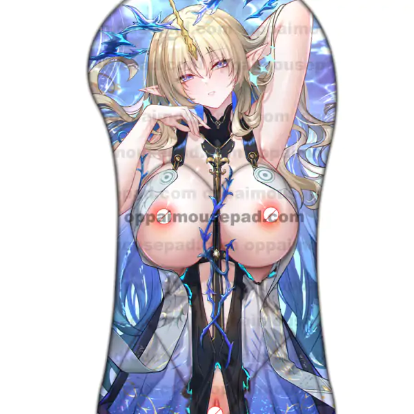 Fleurdelys Half Body Hentai Mouse pad | Wuthering Waves Life Size Oppai Mousepad