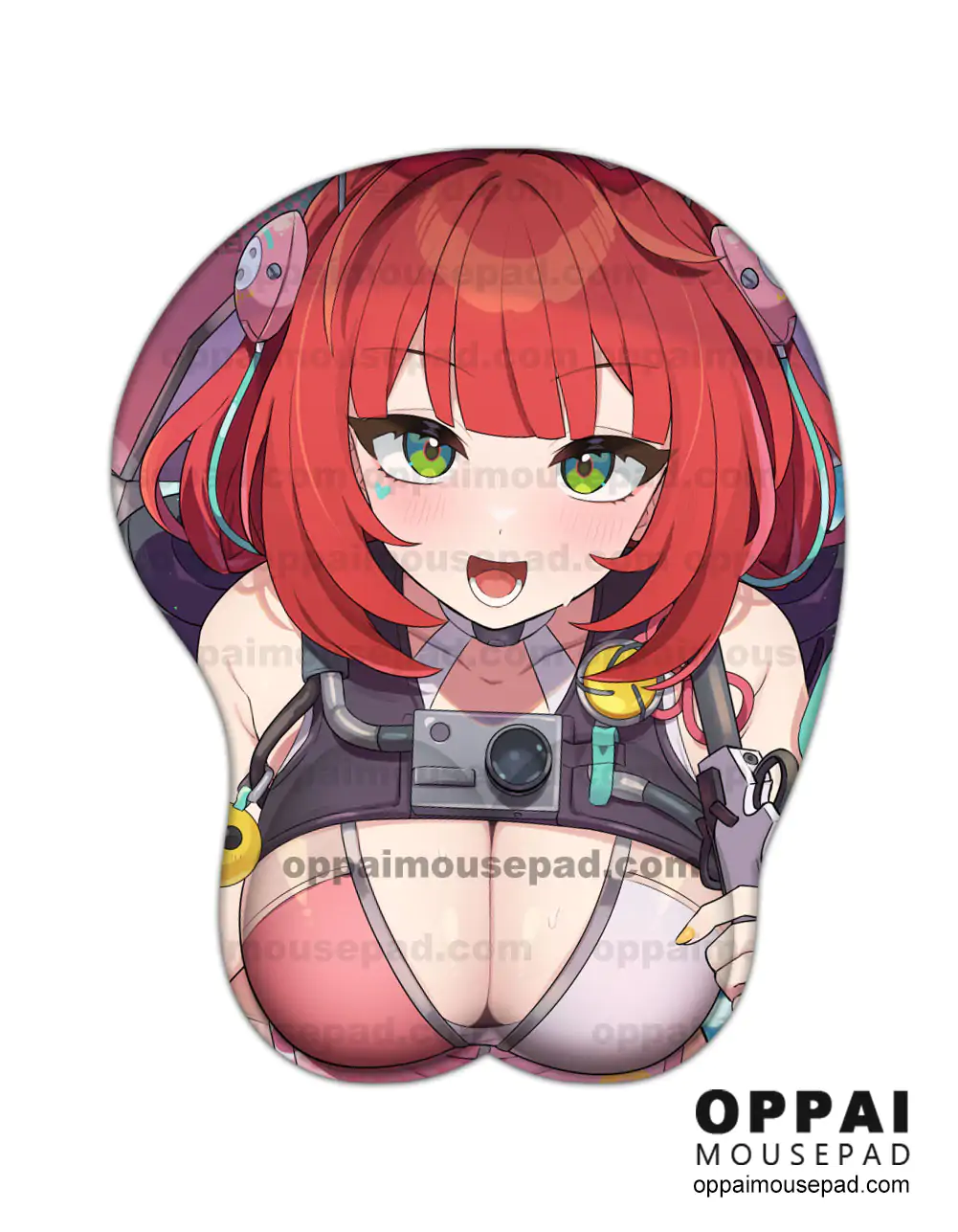 Ukinami Yuzuha Zenless Zone Zero Boob Mouse Pad