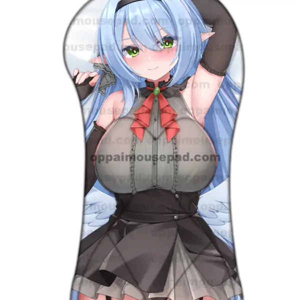 Aomori Mine Half Body 3D Mouse Pad | Blue Archive Life Size Oppai Mousepad