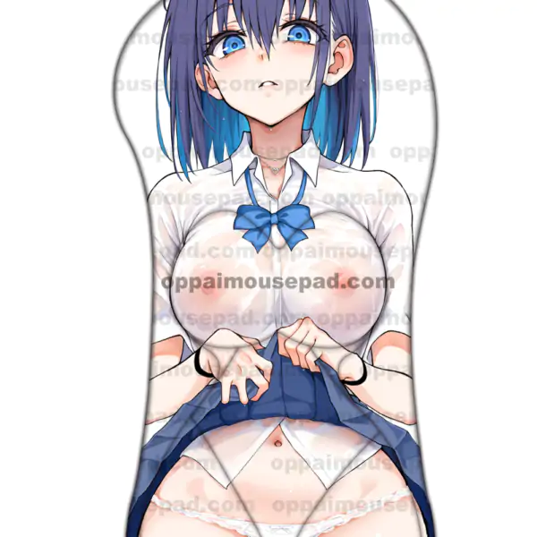 Hoshizuki Kaede Half Body 3D Mouse Pad | Kaede to Suzu Big Boob Mouse Pad