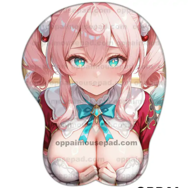 Hyacine Honkai Star Rail Boob Mouse Pad