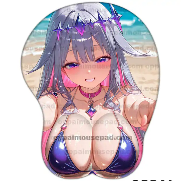 Koseki Bijou Hololive Boob Mouse Pad