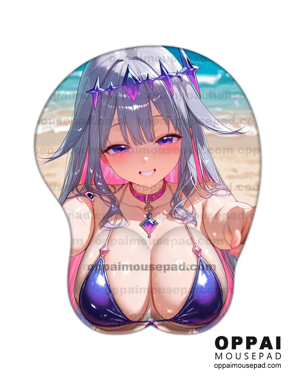 Koseki Bijou Hololive Boob Mouse Pad