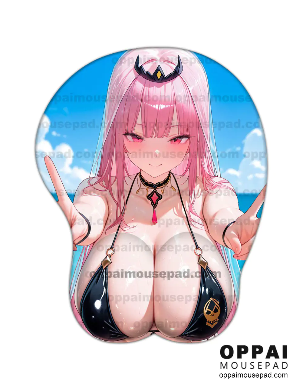 Mori Calliope Hololive Mouse Pad Boobs