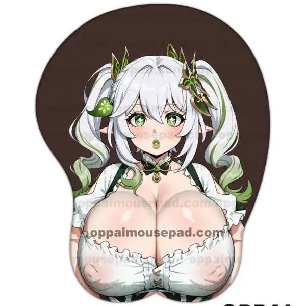 Nahida Genshin Impact Big Boob Mouse Pad