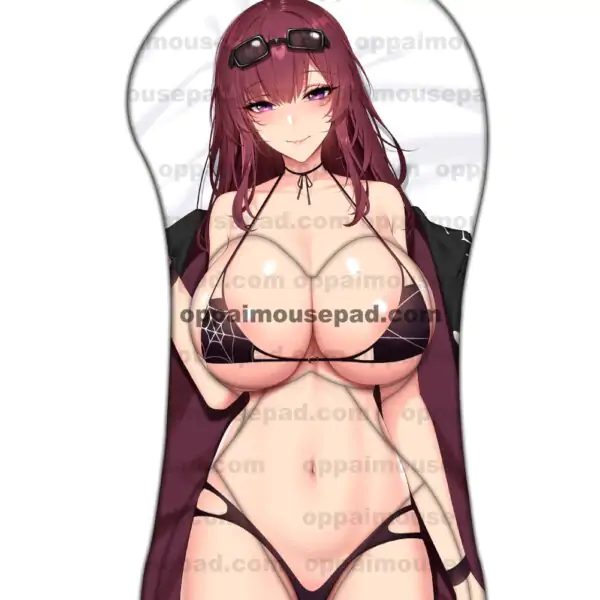 Kafka Half Body 3D Mouse Pad Honkai Star Rail | Life Size Oppai Mousepad