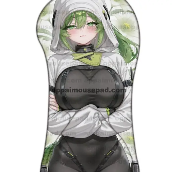 Fluorite Half Body 3D Mouse Pad | Arknights: Endfield Life Size Oppai Mousepad