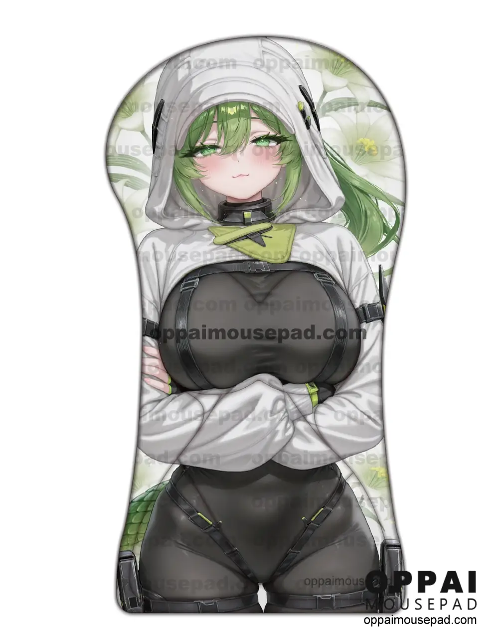 Fluorite Half Body 3D Mouse Pad | Arknights: Endfield Life Size Oppai Mousepad