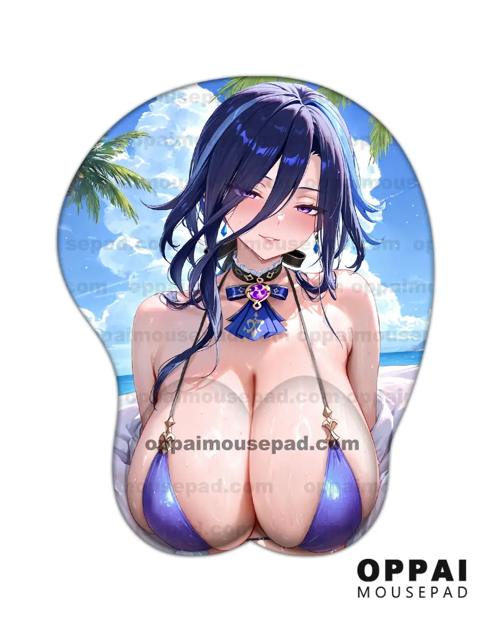 Clorinde Genshin Big Boob Mouse Pad