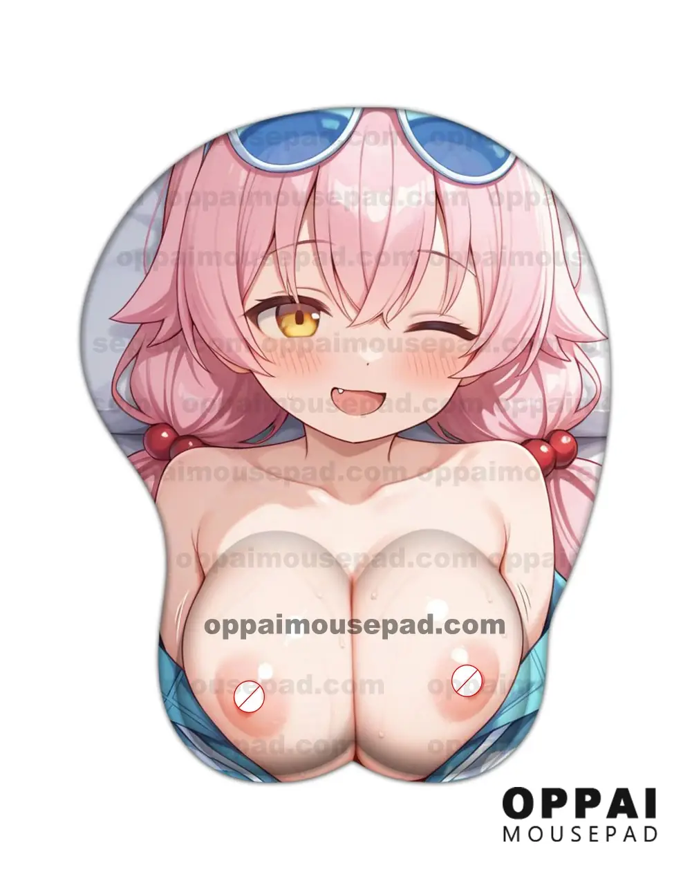 Takanashi Hoshino Blue Archive Titty Mousepad