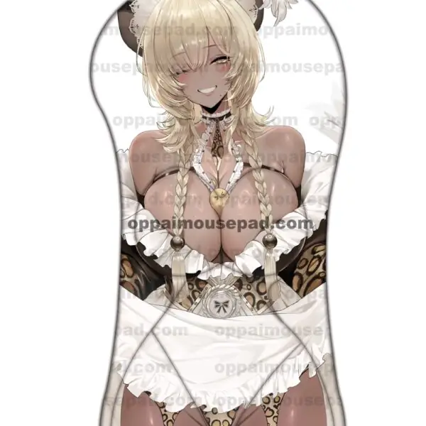 Owari Half Body 3D Mouse Pad | Azur Lane Life Size Oppai Mousepad