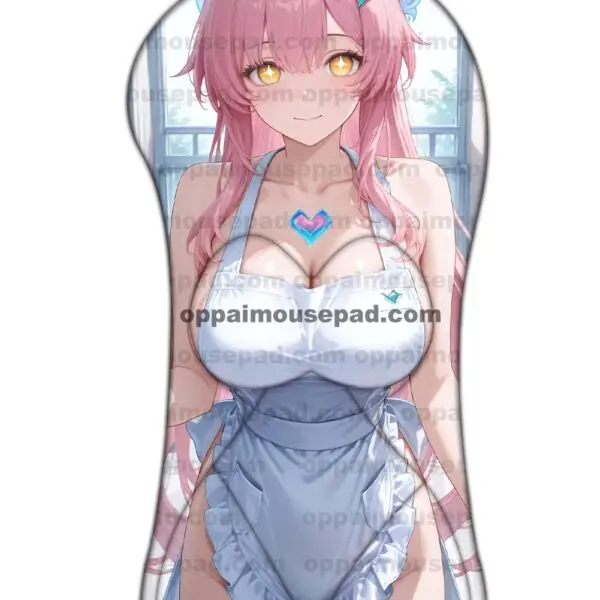 Aemeath Half Body 3D Mouse Pad | Wuthering Waves Life Size Oppai Mousepad