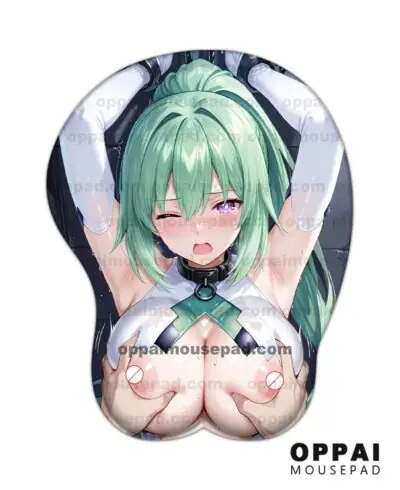 GreenHeart Neptunia Titty Mousepad