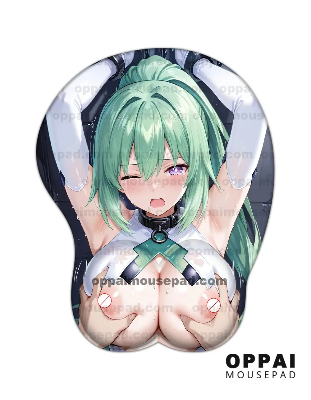 GreenHeart Neptunia Titty Mousepad