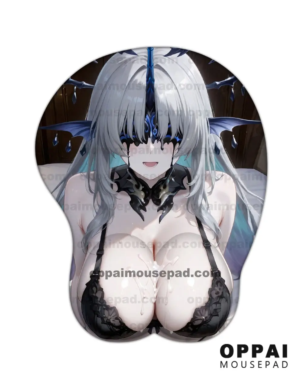 Leviathan Wuthering Waves Oppai Mousepad